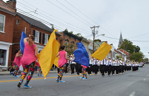 2015 Ram Band at the homecoming parade.